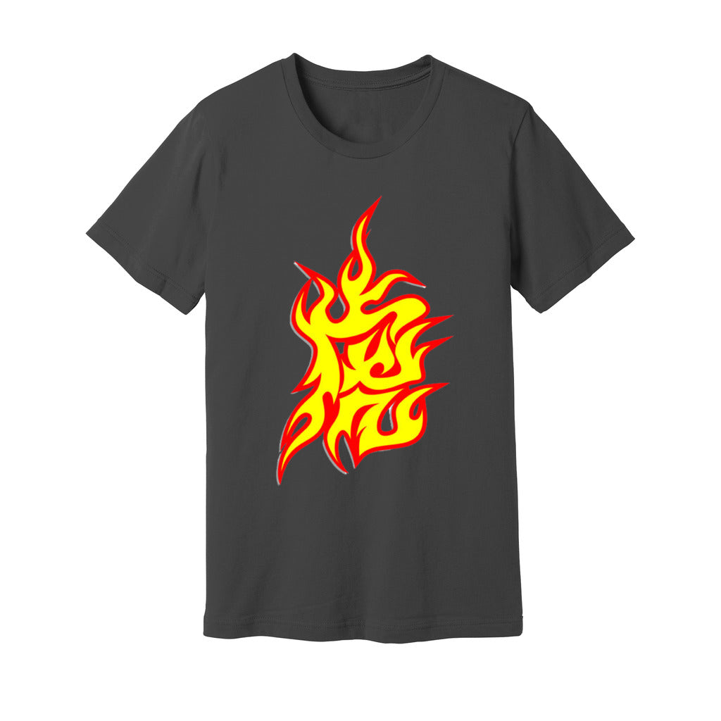 Men's Jersey Tshirt (Tiger Fire T-shirt) - Premium design Tshirt from AA Des Gins - Just $17! Shop now at AA Des Gins