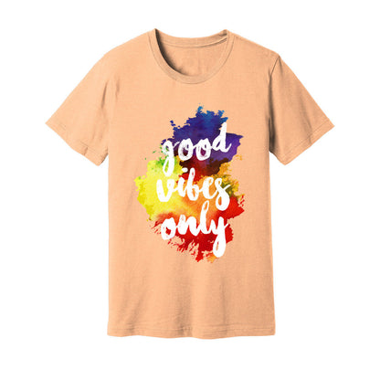 Men's Jersey Tshirt (Good Vibes T-shirt) - Premium design Tshirt from AA Des Gins - Just $17! Shop now at AA Des Gins