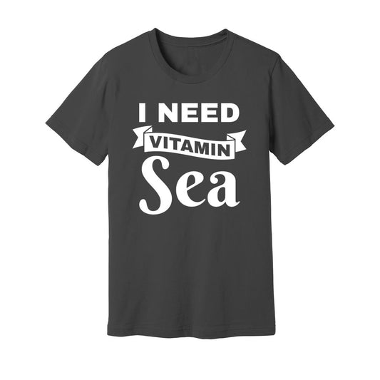 Men's Jersey Tshirt (Vitamin Sea T-shirt) - Premium design Tshirt from AA Des Gins - Just $17! Shop now at AA Des Gins
